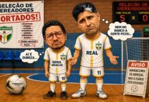 Denis Araújo e Vereador Real são “cortados” da seleção e ficam sem vaga até no banco